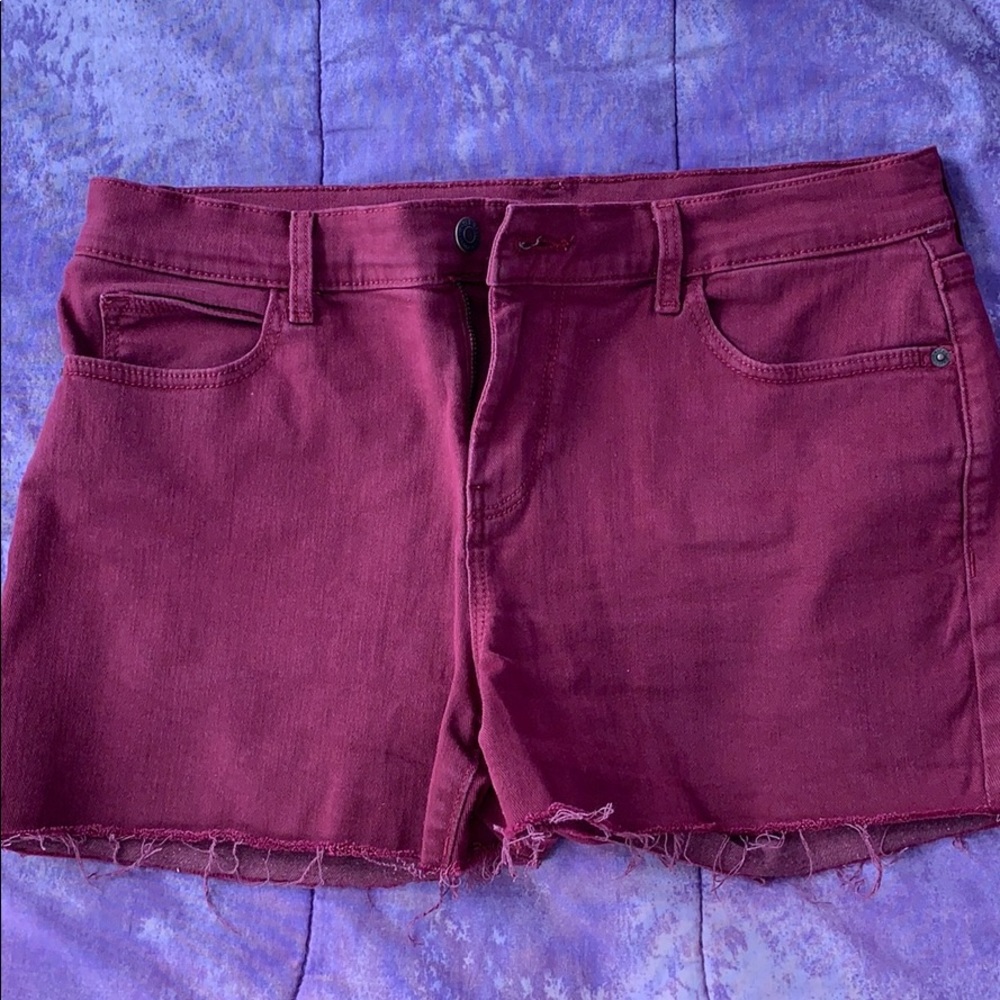 Burgundy Old Navy Shorts